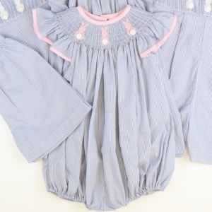 Stelly Belly Smocked Cotton Tail Bunny 2T